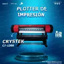 Plotter de impresión CT1306 cabezal XP600 Crystek