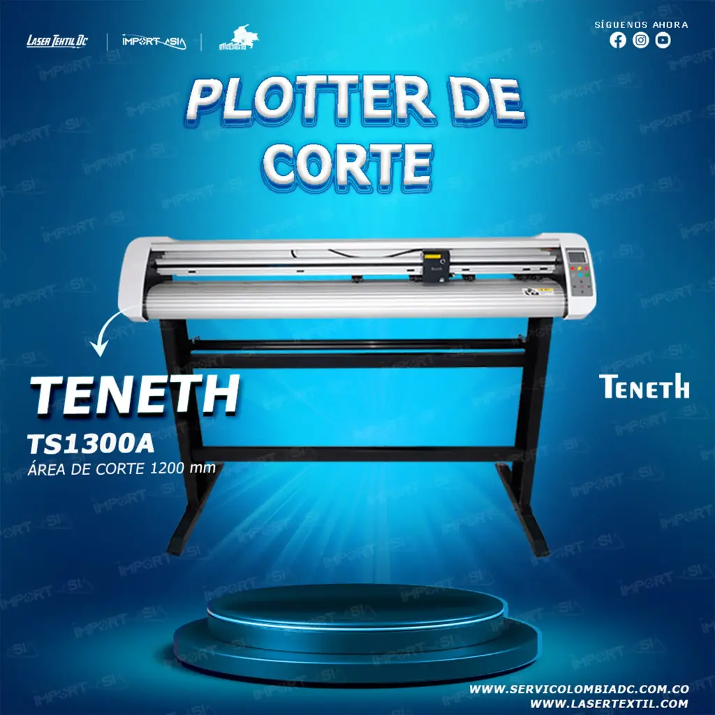 Plotter de corte Teneth TS1300A 