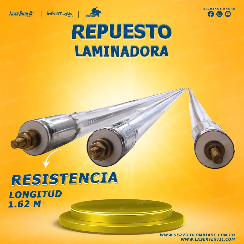 Resistencia para laminadora DMS1680A