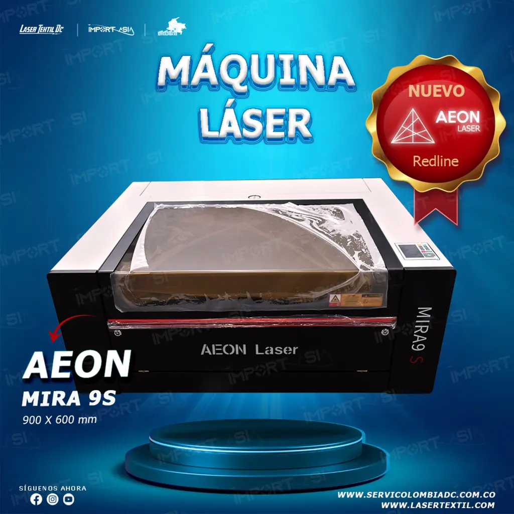 Máquina láser Co2 AEON REDLINE MIRA 9S