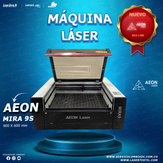 Máquina láser Co2 AEON REDLINE MIRA 9S