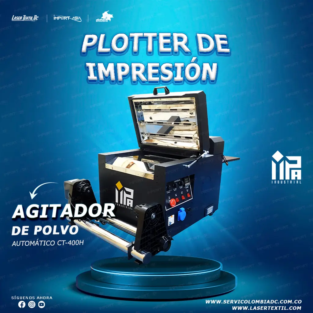 Horno agitador polvo poliamida DTF CT400H