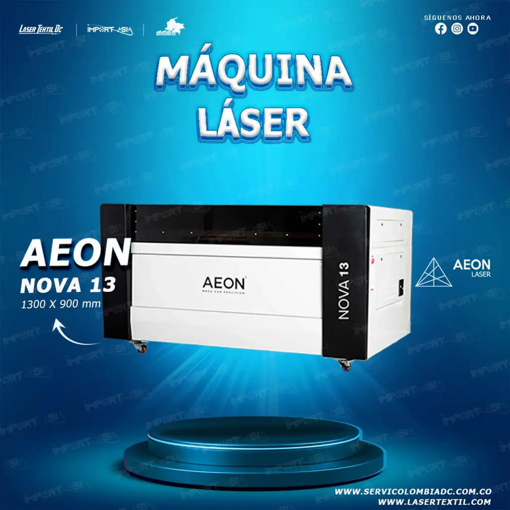 Máquina láser Co2 AEON Nova 13