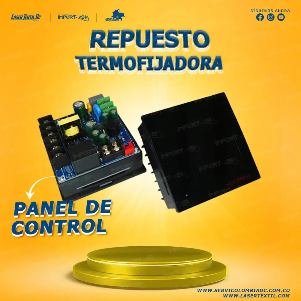 Tarjeta controladora ref. JQC-3F para termofijadora