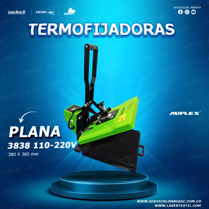 Termofijadora Plana 3838 Manual 110/220 V