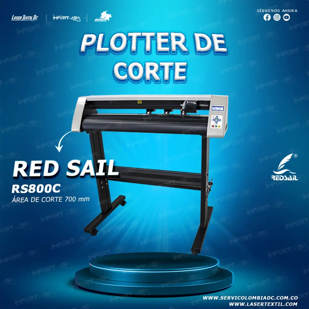 Plotter de corte RedSail RS800C 