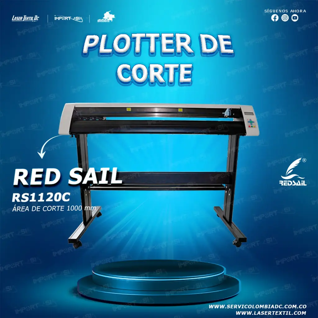 Plotter de corte RedSail RS1120 