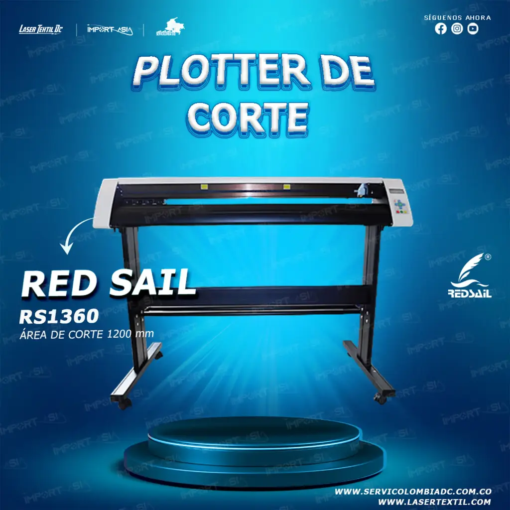 Plotter de corte RedSail RS1360 