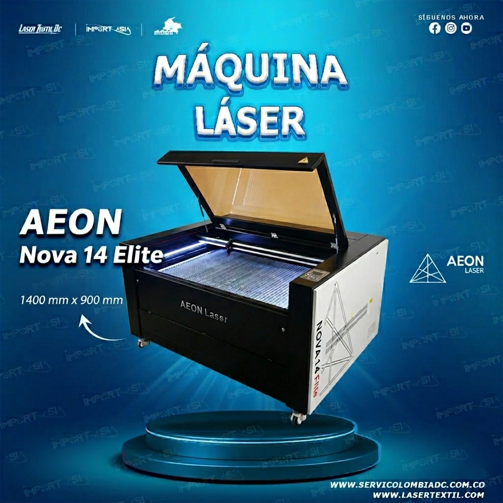 Maquina laser co2 AEON NOVA 14 ELITE 