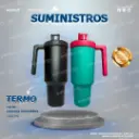 Termo metálico color ionizado 1200ml (40oz) para grabado laser 