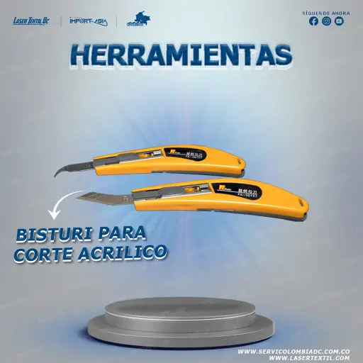 [BISTURY] Bisturí con cuchillas pico de loro 