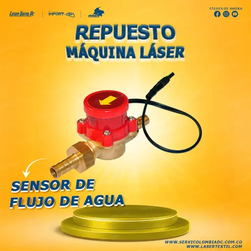 Sensor de flujo de agua 