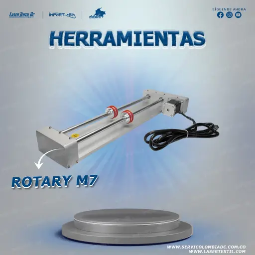 Rotary para maquina laser AEON MIRA 