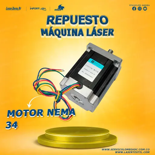 [NEMA 34] Motor paso a paso NEMA 34