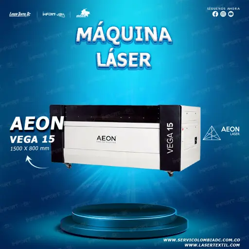 Máquina láser CO2 AEON VEGA 15