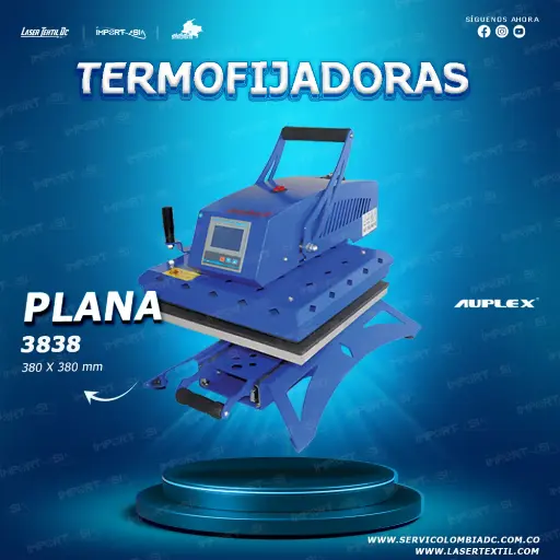 Termofijadora plana automática 3838