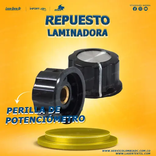 [REPPERILLA] Perilla de potenciómetro para laminadora