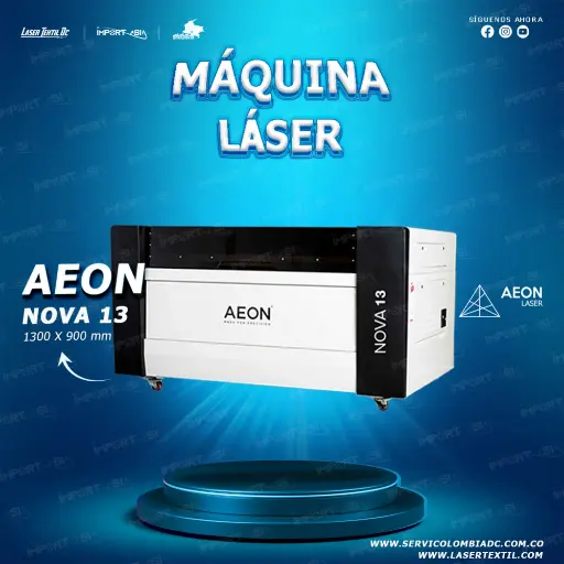 Maquina laser co2 AEON Nova 13 1.30x90