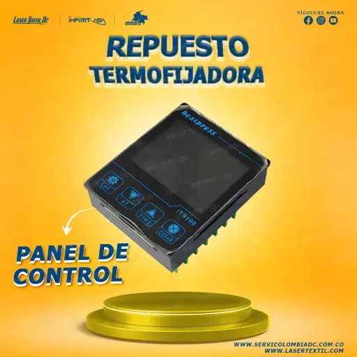 Panel de control ref. IT940 para termofijadora 
