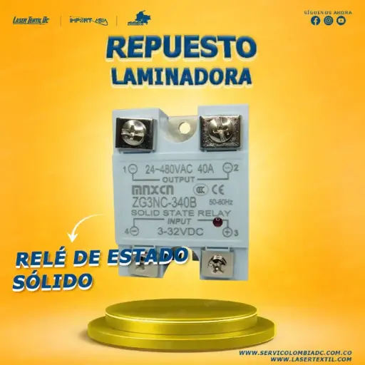 [RELLAMIN] Relé de estado sólido para laminadora