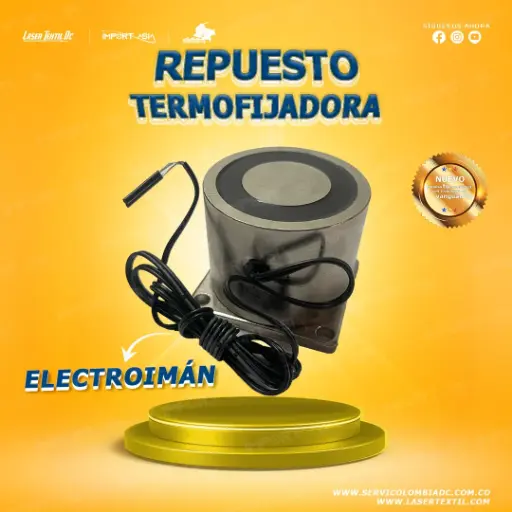 [ELECTROIMAN] Electroimán para termofijadora 99V DC