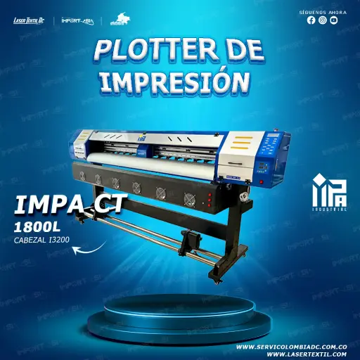 [IMPA-1800L] Plotter De Impresión IMPA 1800-L