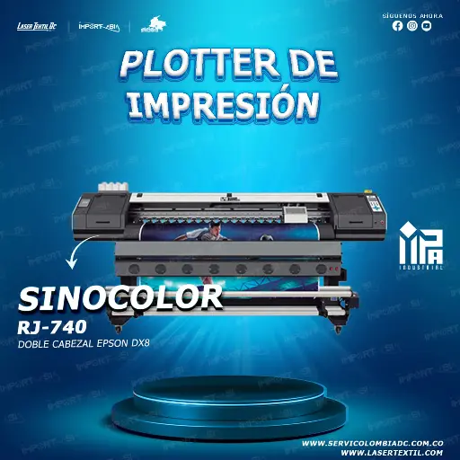 [PLO-IMPSJ740] PLOTTER DE IMPRESIÓN SINOCOLOR SJ-740