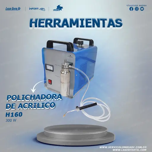 [POLICHADORA] Polichadora de acrílico
